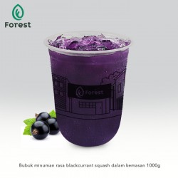 BUBUK MINUMAN BLACKCURRANT SQUASH POWDER - FOREST BUBBLE DRINK